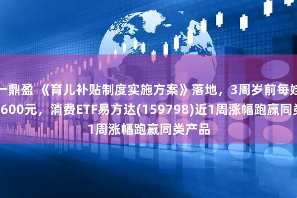 一鼎盈 《育儿补贴制度实施方案》落地，3周岁前每娃每年3600元，消费ETF易方达(159798)近1周涨幅跑赢同类产品