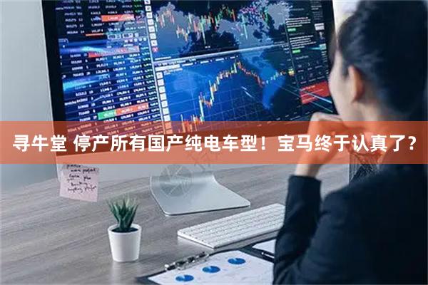 寻牛堂 停产所有国产纯电车型！宝马终于认真了？